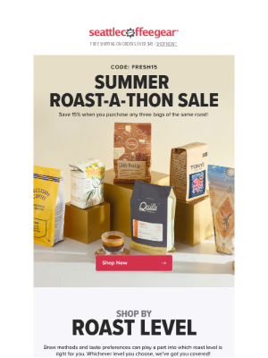 Seattle Coffee Gear - Your favorite coffee is 15% off! ☕