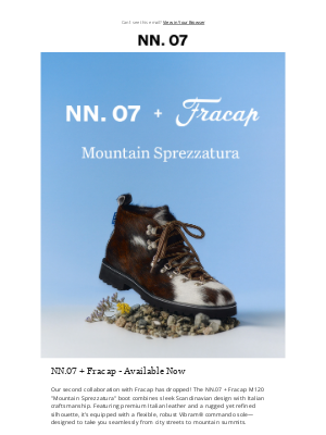 NN07 - NN.07 + Fracap Mountain Sprezzatura