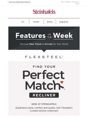 Steinhafels - Discover Our Features of the Week ✨