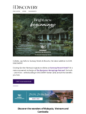 Discovery Loyalty - Love Asia? Meet Sunway.