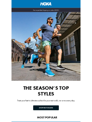 HOKA ONE ONE - All-time faves