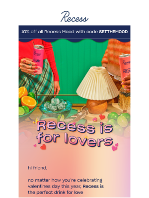 Recess - love at first sip