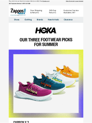 Zappos - HOKA Sneakers: Reinvent Your Run