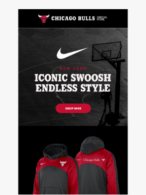 Chicago Bulls - Iconic Swoosh, Endless Style; Nike Styles
