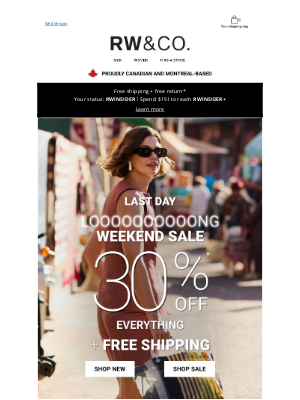 RW&CO.(Canada) - Effortless summer outfits under $100 👉👉👉
