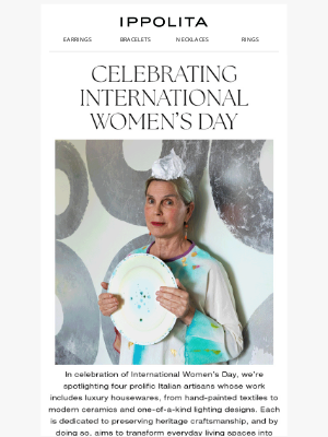 IPPOLITA - Celebrating International Women’s Day