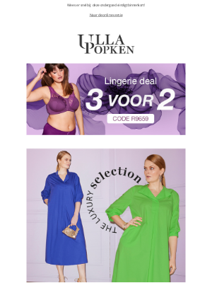 Ulla Popken (Belgium) - Groen & blauw: Het modeduo 2025