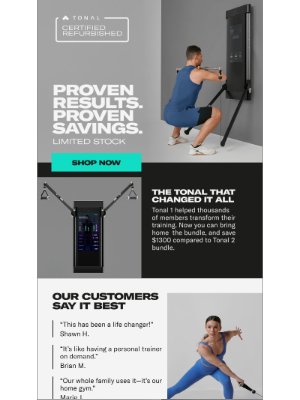 TONAL - “This was the best fitness investment I ever made”