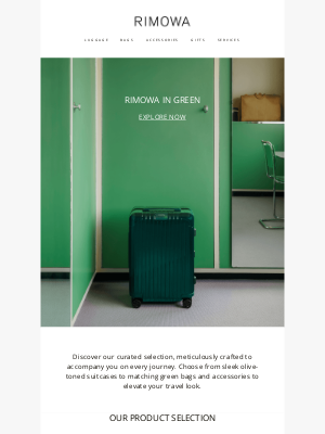 RIMOWA - Explore a World in Green