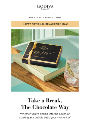 GODIVA - Unwind, Indulge, Repeat 🍫
