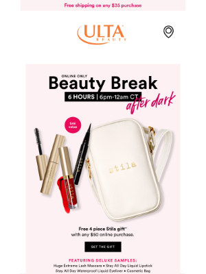 ULTA Beauty - Hey Stila fans! Get a free 4 PC gift