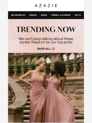 AZAZIE - The Trend Report: Calling all Bridesmaids! 🌸