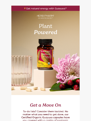 Herb Pharm - ⚡ Get natural energy with Guayusa!*