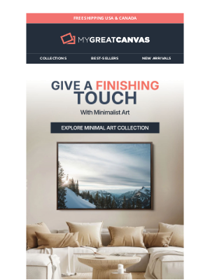 MyGreatCanvas - Add Subtle Charm to Empty Wall 💫