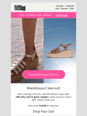 FitFLop - 30% Off Sandals For A Limited Time Only 🏃‍♀️☀️