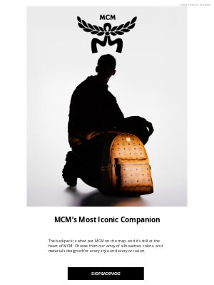 MCM - One Backpack, Endless Possibilities