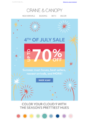 Crane & Canopy - ❤️💙 SALE SALE SALE ❤️💙