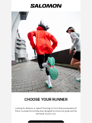 Salomon - Running shoes for every purpose