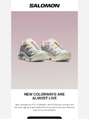 Salomon - Ready for new colorways?