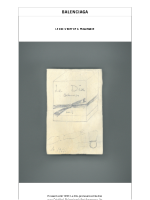 Balenciaga - Le Dix: Story of a Fragrance