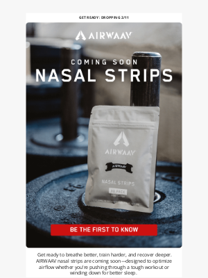 AIRWAAV - Coming Soon: Nasal Strips 👀