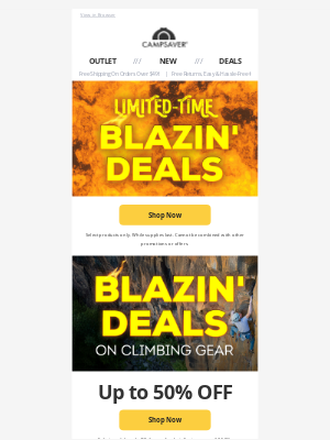 CampSaver - 🔥 Blazin’ Deals Ahead
