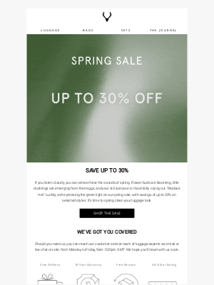 Antler (UK) - Get Set, Sale | Save up to 30% for Spring