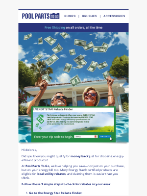 Pool Parts To Go - 💡 Energy Star Rebates – See If You Qualify in 3 Easy Steps!