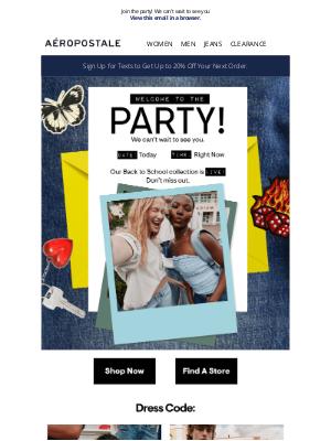 Forever 21 - Hey! Welcome To Aero