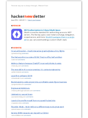Hacker Newsletter - Hacker Newsletter #753
