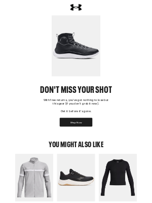 Under Armour - Going, going... gone