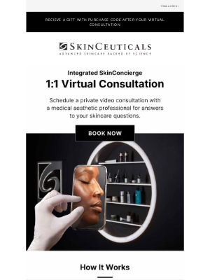 SkinCeuticals - Book Your 1:1 Virtual Consultation with An Expert Today