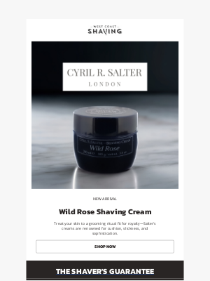 West Coast Shaving - Shaving Royalty—Now at West Coast Shaving