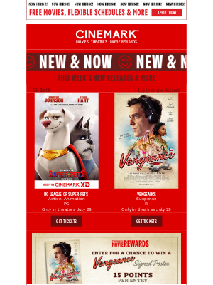 Cinemark - See what's New + Now at Cinemark