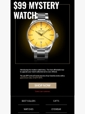 Vincero Collective - Mystery Watch Drop