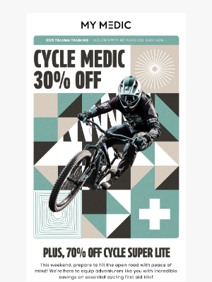 MyMedic - Built for the Bike | 70% OFF!