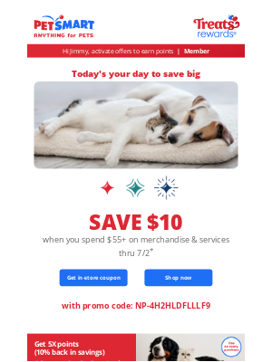 PetSmart - Savings ahead! 👏