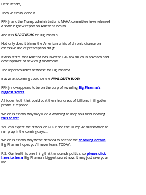 Mavenlink - THIS New MAHA Report TERRIFIES Big Pharma