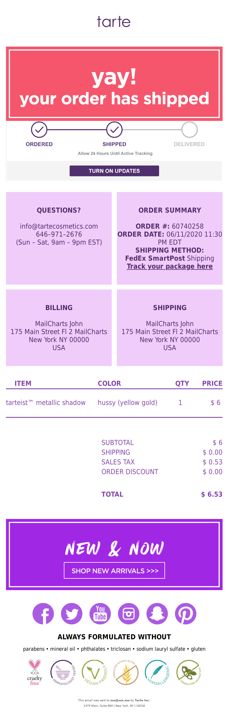 13 Exceptional Shipping Confirmation Email Examples Mailcharts