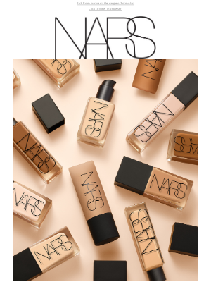 Achieve icon status with NARS foundation.