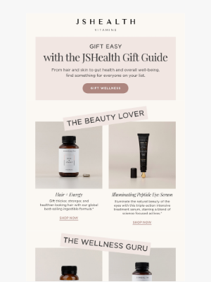 JS Health Vitamins - Last minute gifting?