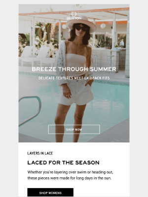 Brixton LLC - Breezy Styles for Warmer Days