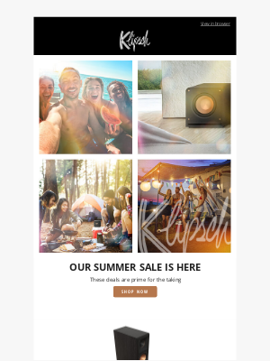 Klipsch - These Deals Are Hot - Save Up to 55% OFF With Our Summer Sale
