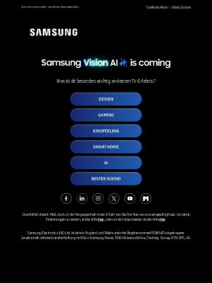 Samsung (Germany) - Was ist dir wichtig am neuen TV? 🎯