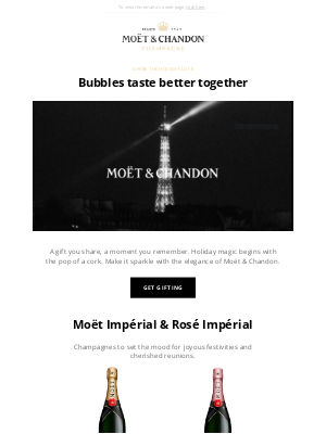 Moët & Chandon - Donovan, it’s time to celebrate!