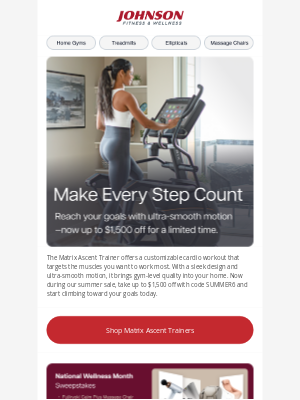 Johnson Fitness - Step Into Smarter Training