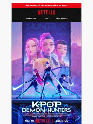 Netflix - Level Up Your Style: KPop Demon Hunters New Arrivals!