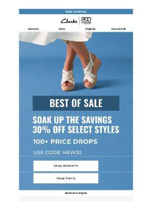 Clarks Shoes - The Styles Everyone is Buying (And Now 30% Off 🔥🏷️)
