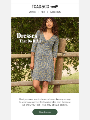 Toad&Co - New Dresses Have Dropped