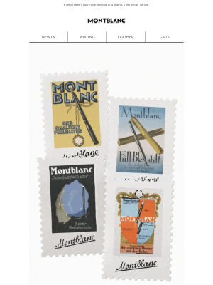 Montblanc - Write it. Stamp it. Send it.